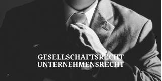 GESELLSCHAFTSRECHT UNTERNEHMENSRECHT